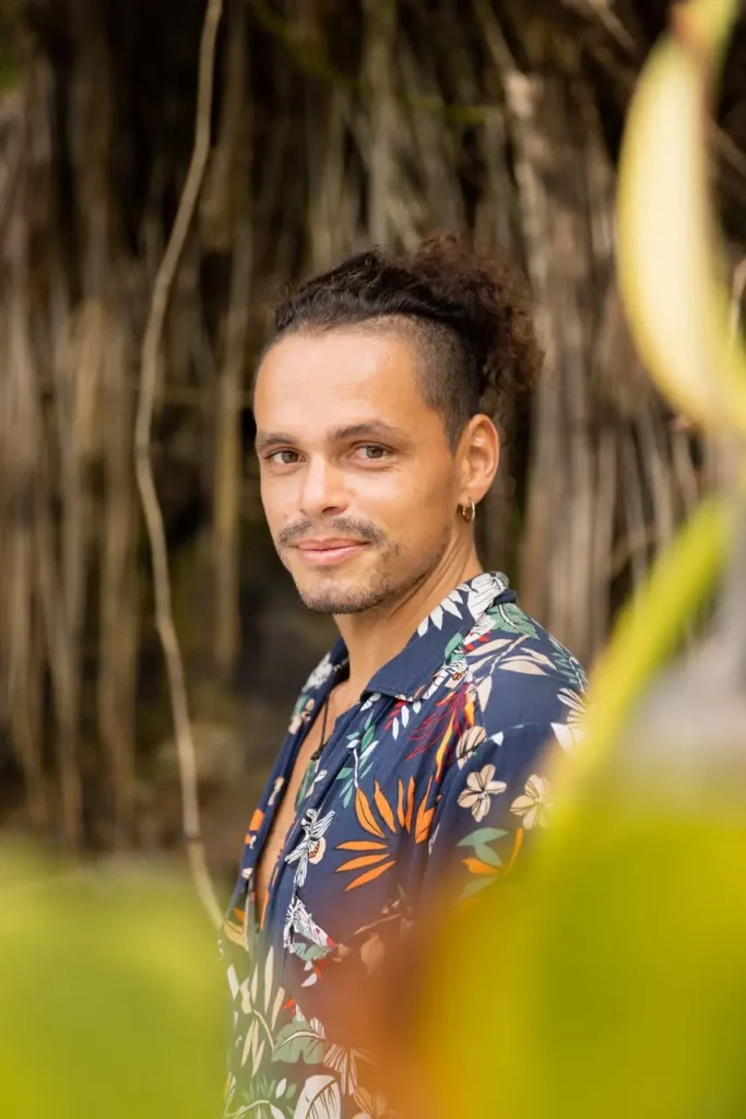 Retrato primer plano de Aldo Salazar, director e instructor de la Academia Azúcar en el Caribe Sur.