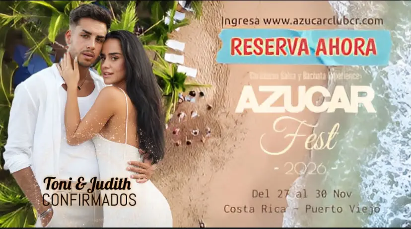 Toni y Judith – Instructores de Bachata Azúcar Fest